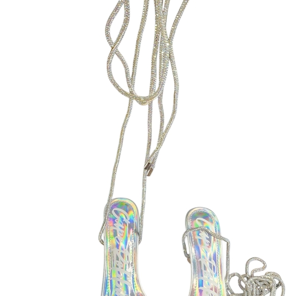 Cape Robbin Iridescent Heels with Silver Accents - Picture 5 of 8